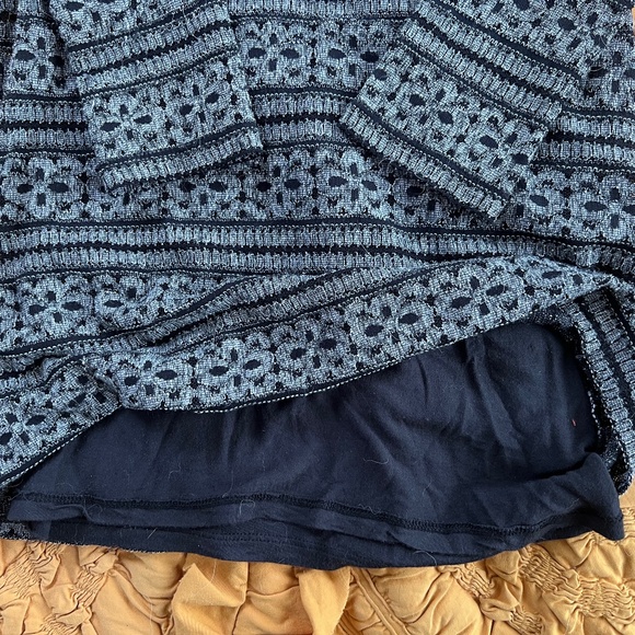 Free People Black and Grey Bodycon dress - Picture 7 of 8